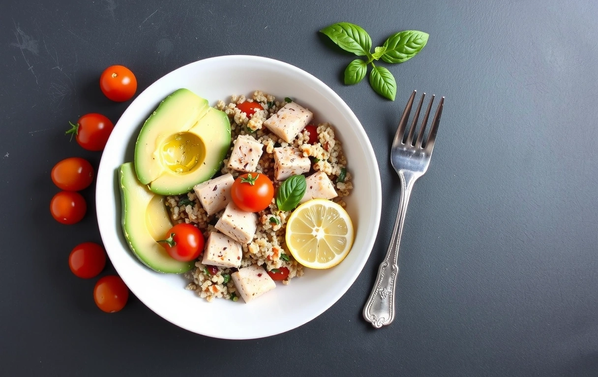 Bol Méditerranéen Quinoa Thon Avocat